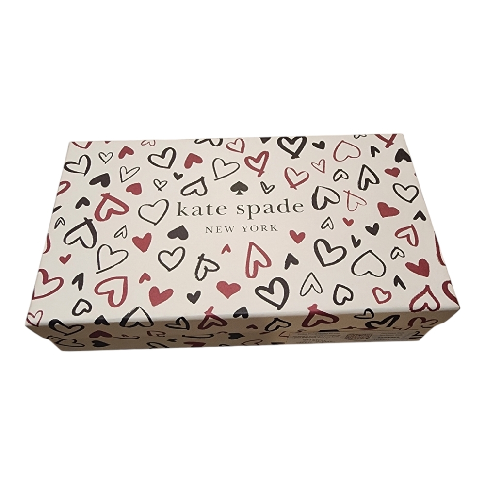 kate spade NWT Scribble Hearts Phone Wallet Wristlet Purse Holiday - Picture 15 of 16